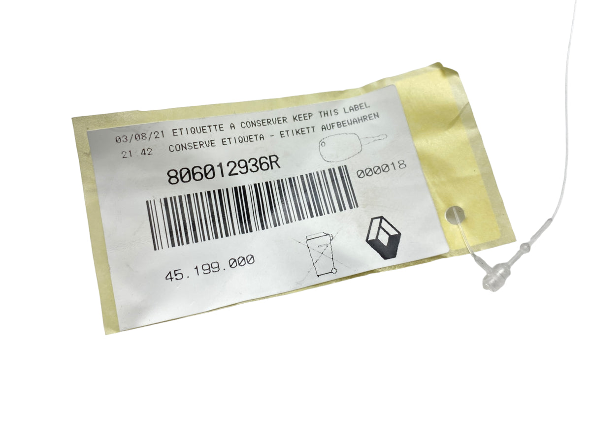 Pièce d'origine Kit de neiman pour Dacia 806012936R