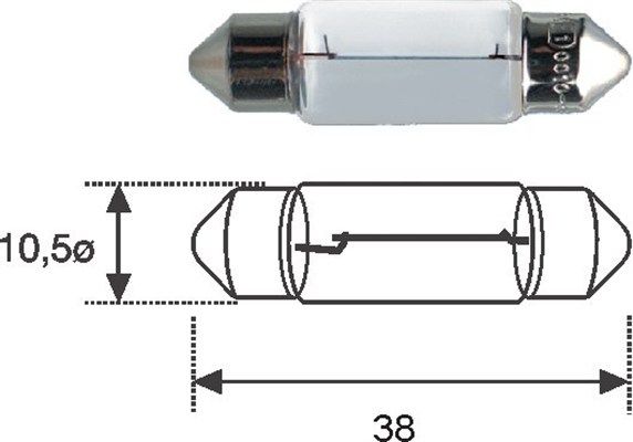 Ampoule automobile — Magneti Marelli 009418100000