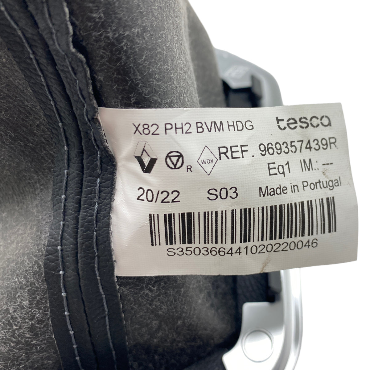 Pièce d'origine Soufflet de levier de vitesse pour Renault Trafic IV Nissan NV300 969357439R