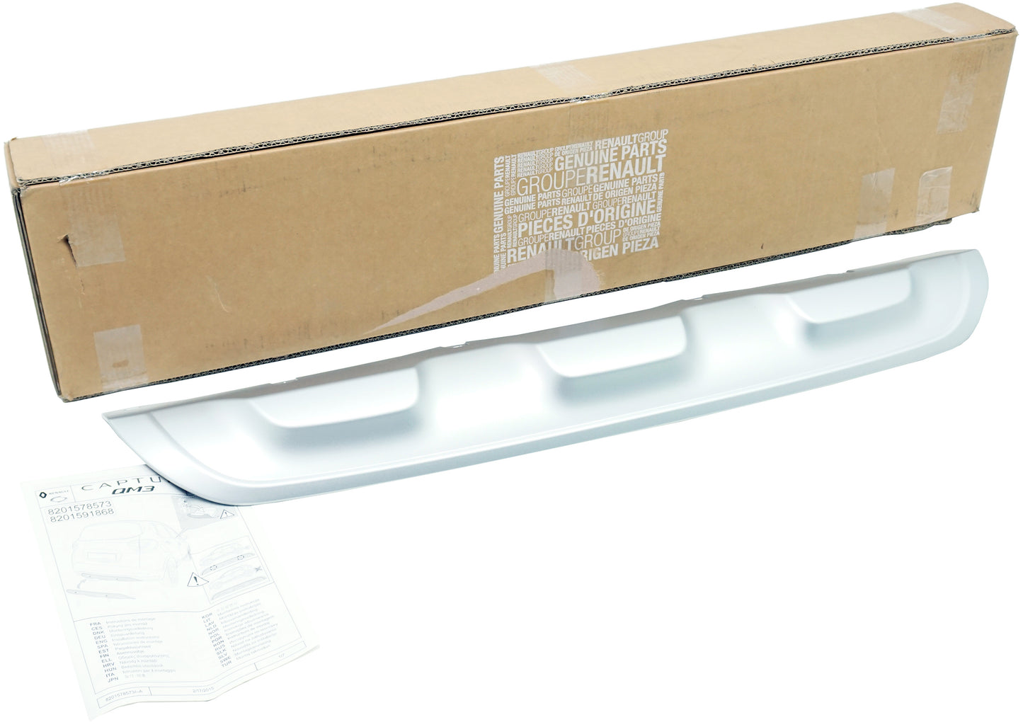 Baguette décorative arrière de pare‑chocs Captur OE d’origine