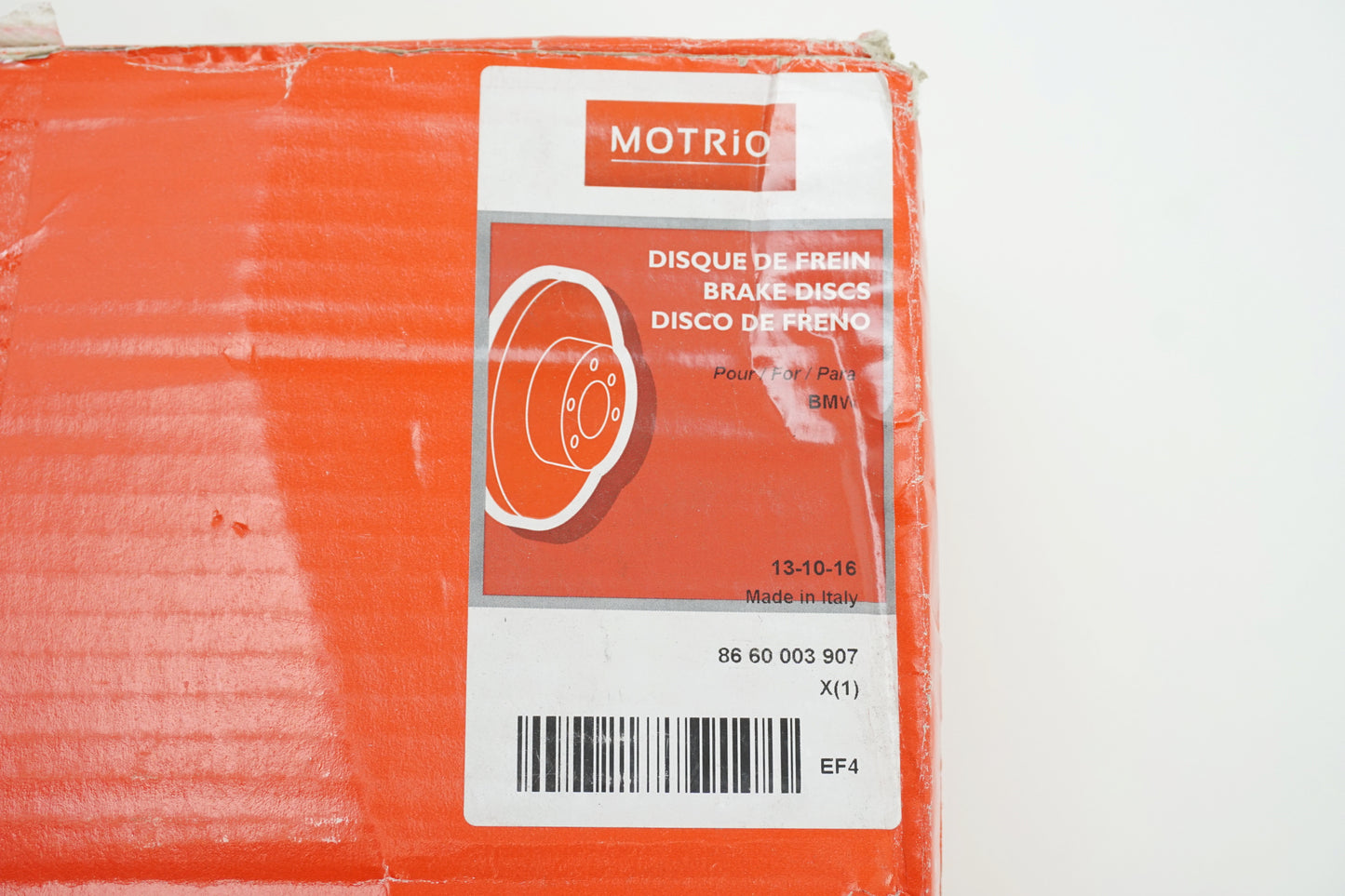 Pièce d'origine Disque de frein arrière pour BMW Série 5 E60 8660003907