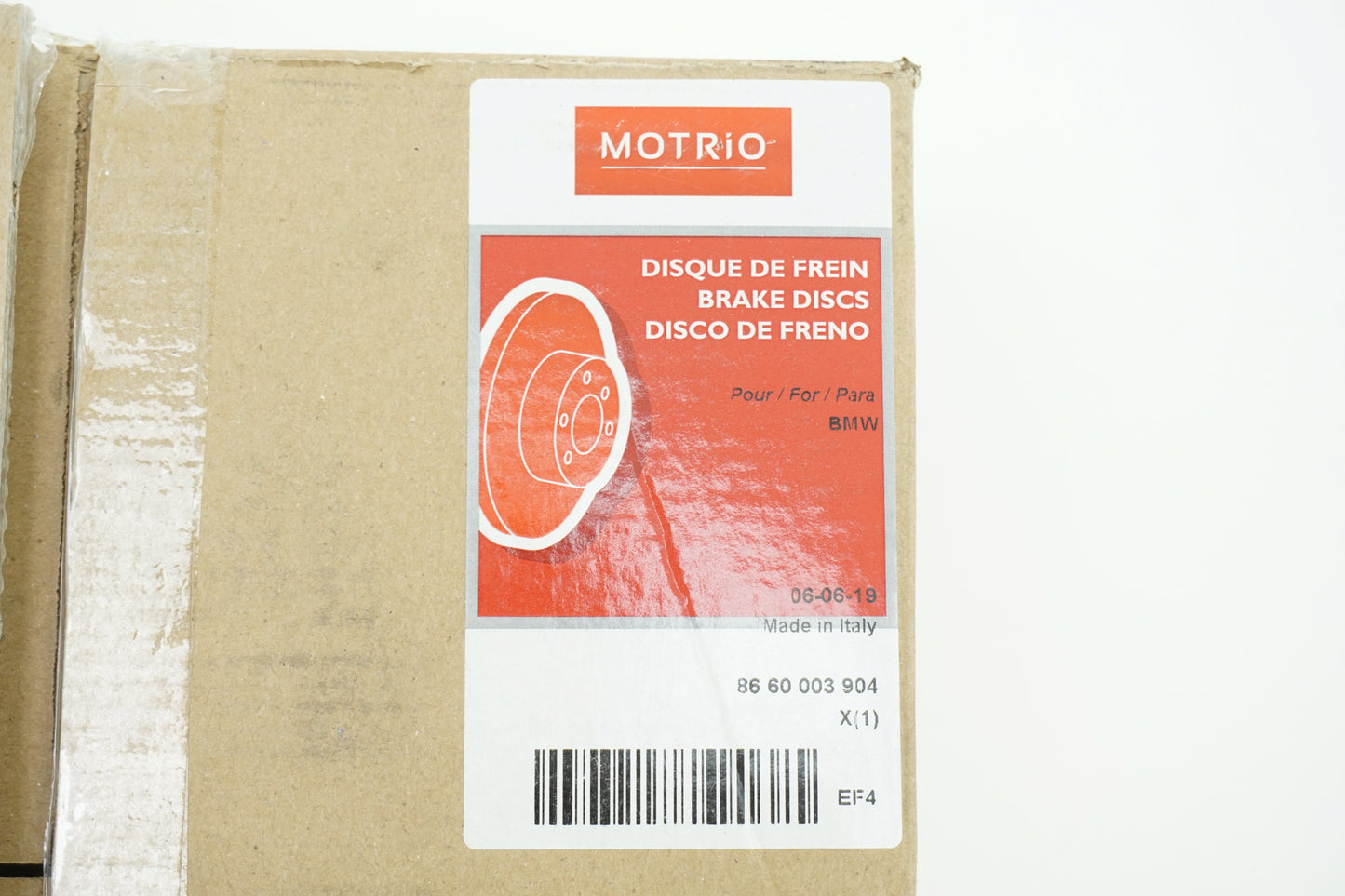 Pièce d'origine Disques de frein arrière pour Mini R50 8660003904