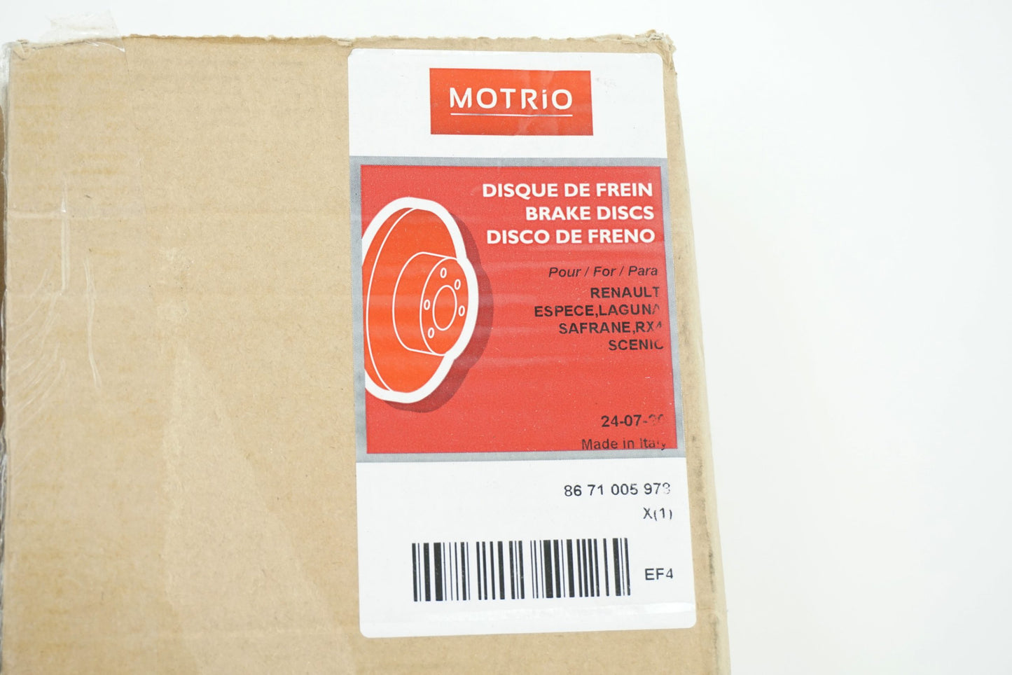 Pièce d'origine Disques de frein pour Renault Laguna Espace Scenic 8671005978
