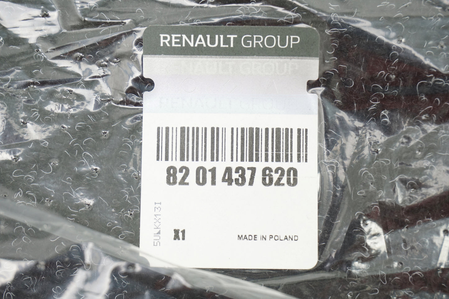 Pièce d'origine Tapis de sol velours pour Renault Trafic III 8201437620