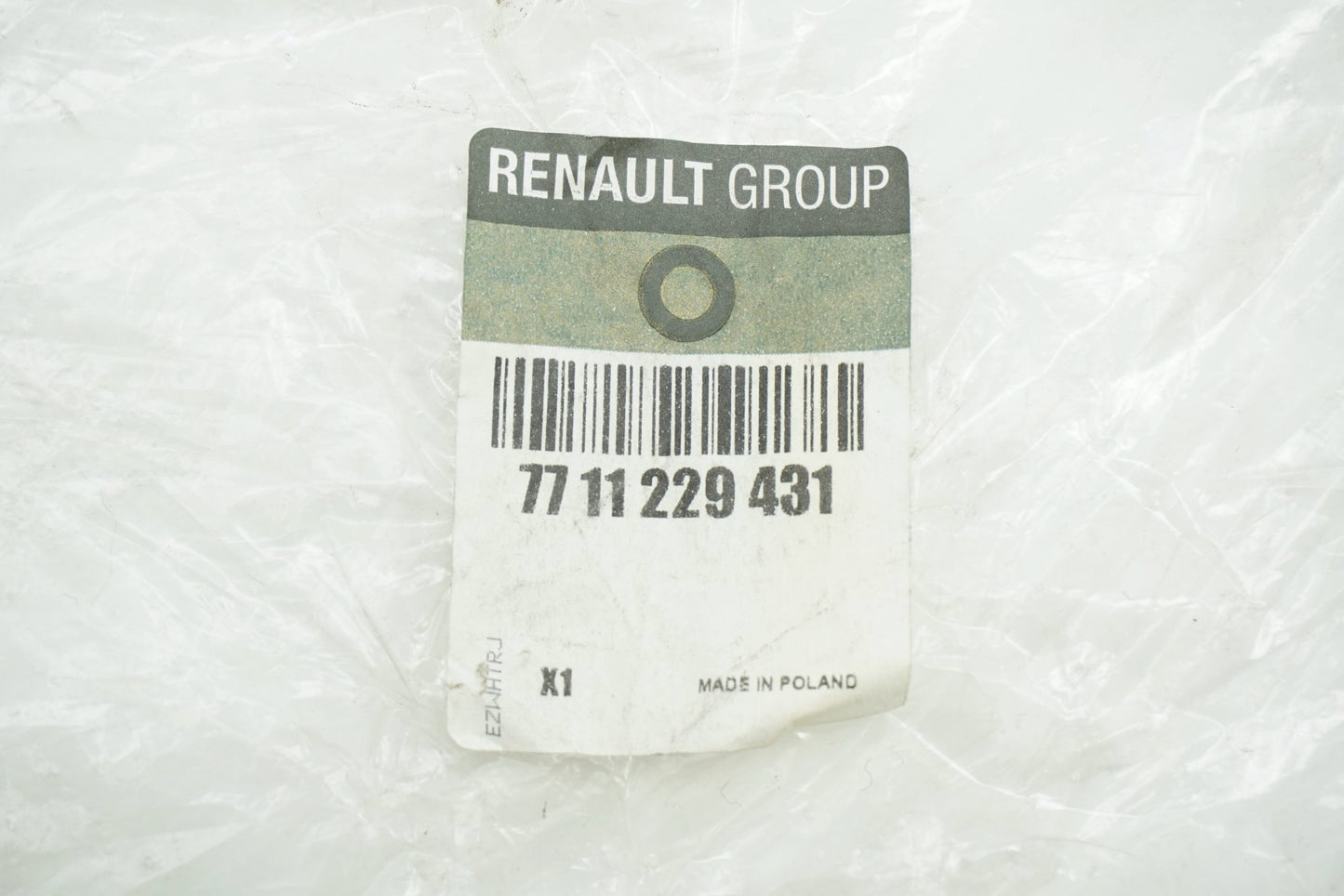 Pièce d'origine Tapis de sol en velours pour Renault Laguna II 7711229431