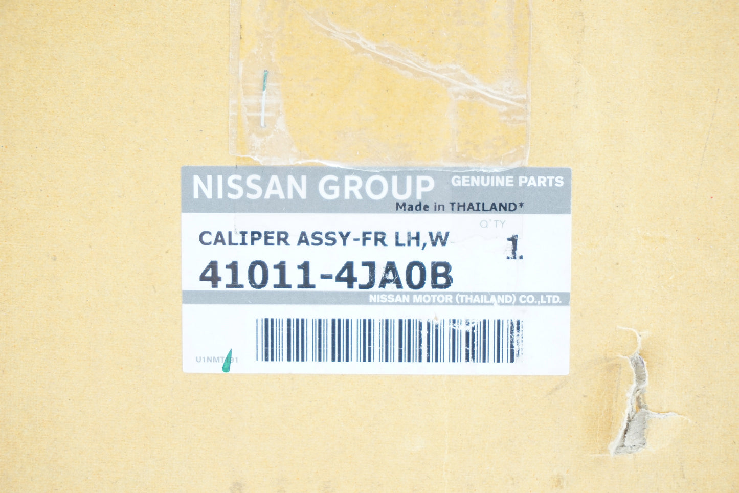 Pièce d'origine Étrier de frein avant gauche pour Nissan Navara 41011-4JA0B
