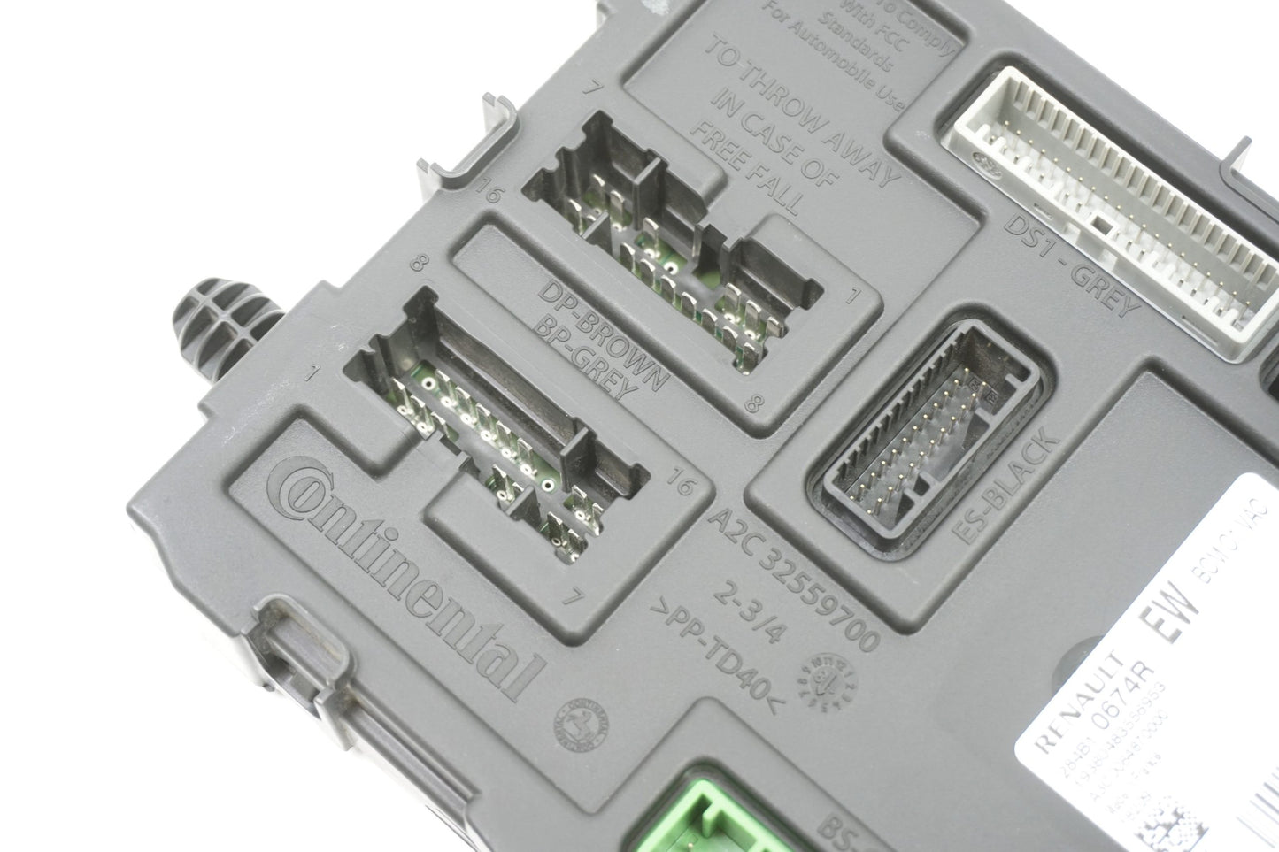 Pièce d'origine Module calculateur BCM pour Renault Megane IV Scenic IV 284B10674R