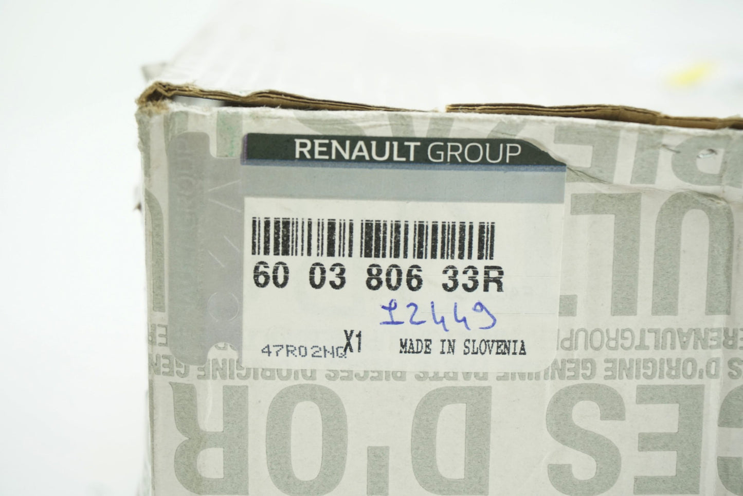 Pièce d'origine Kit de réparation clips pour Renault Kangoo II 600380633R