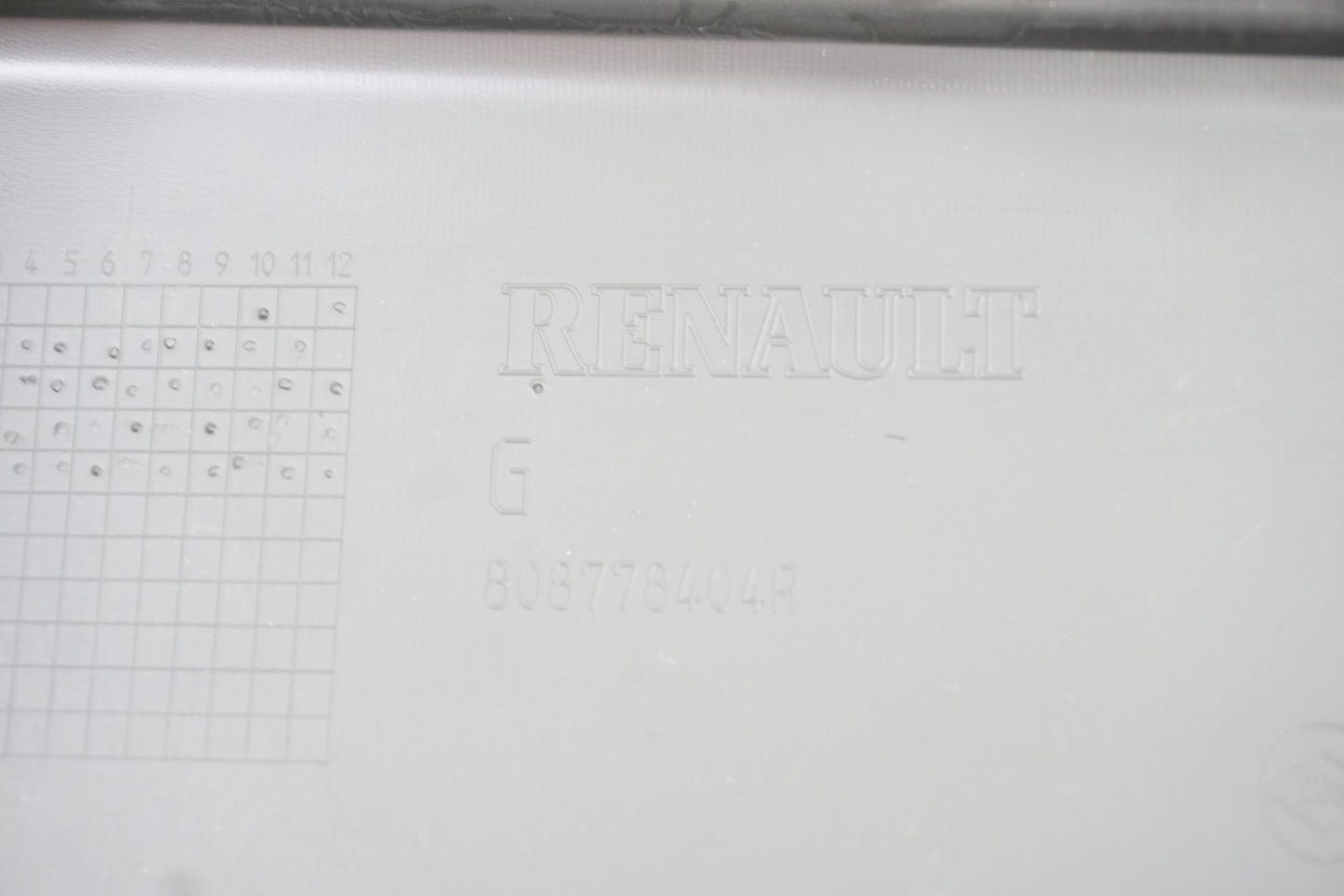 Pièce d'origine Baguette de porte avant gauche pour Renault Captur I 808778404R