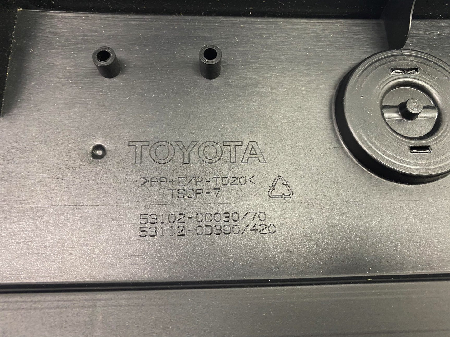 Grille de calandre / grille de pare-chocs pour Toyota Yaris III Lft