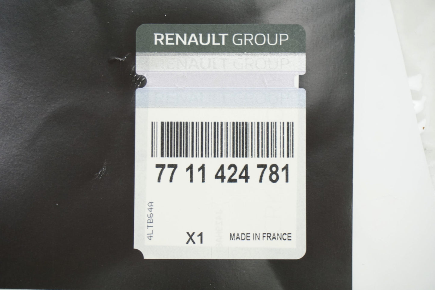Pièce d'origine Housse de siège droite avec garniture pour Renault Kangoo II 7711424781