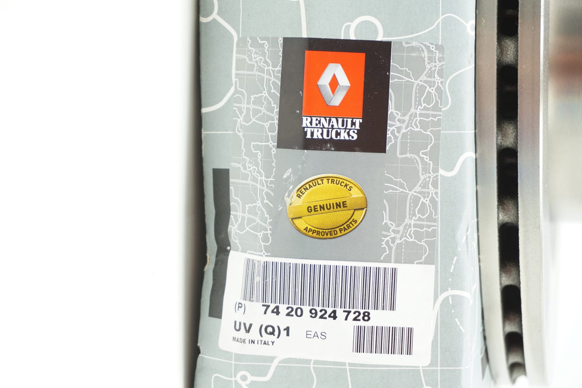 Pièce d'origine Disque de frein avant pour Renault Mascott 3500 kg 7420924728