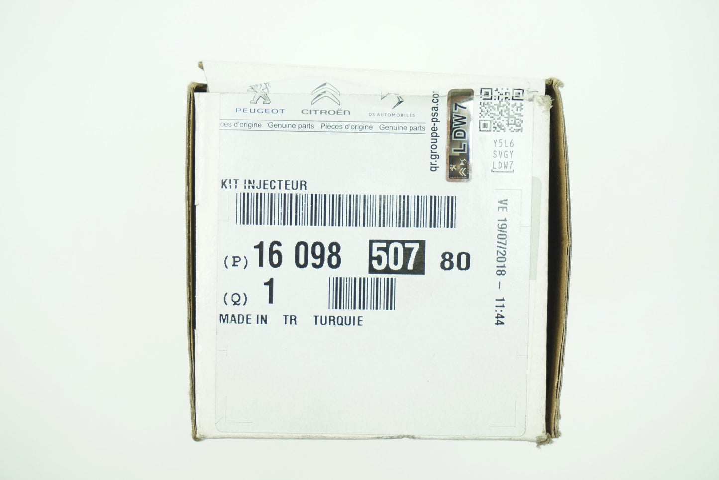 Pièce d'origine Injecteur 1.6 HDi pour Citroen Peugeot 1609850780