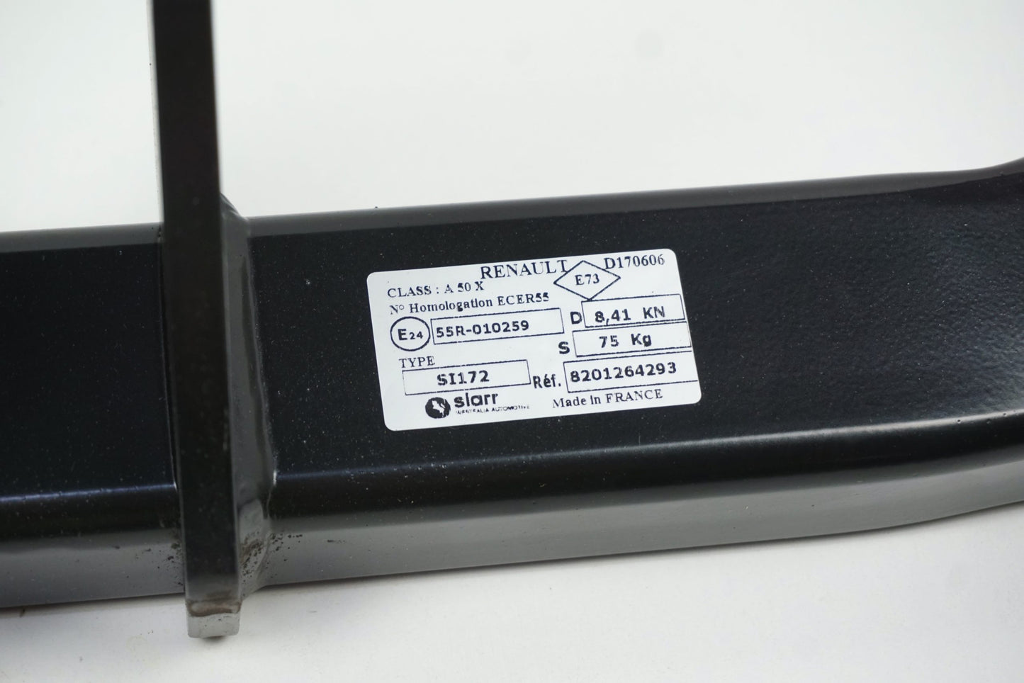 Pièce d'origine Attelage escamotable pour Renault Megane III Grandtour 8201264293