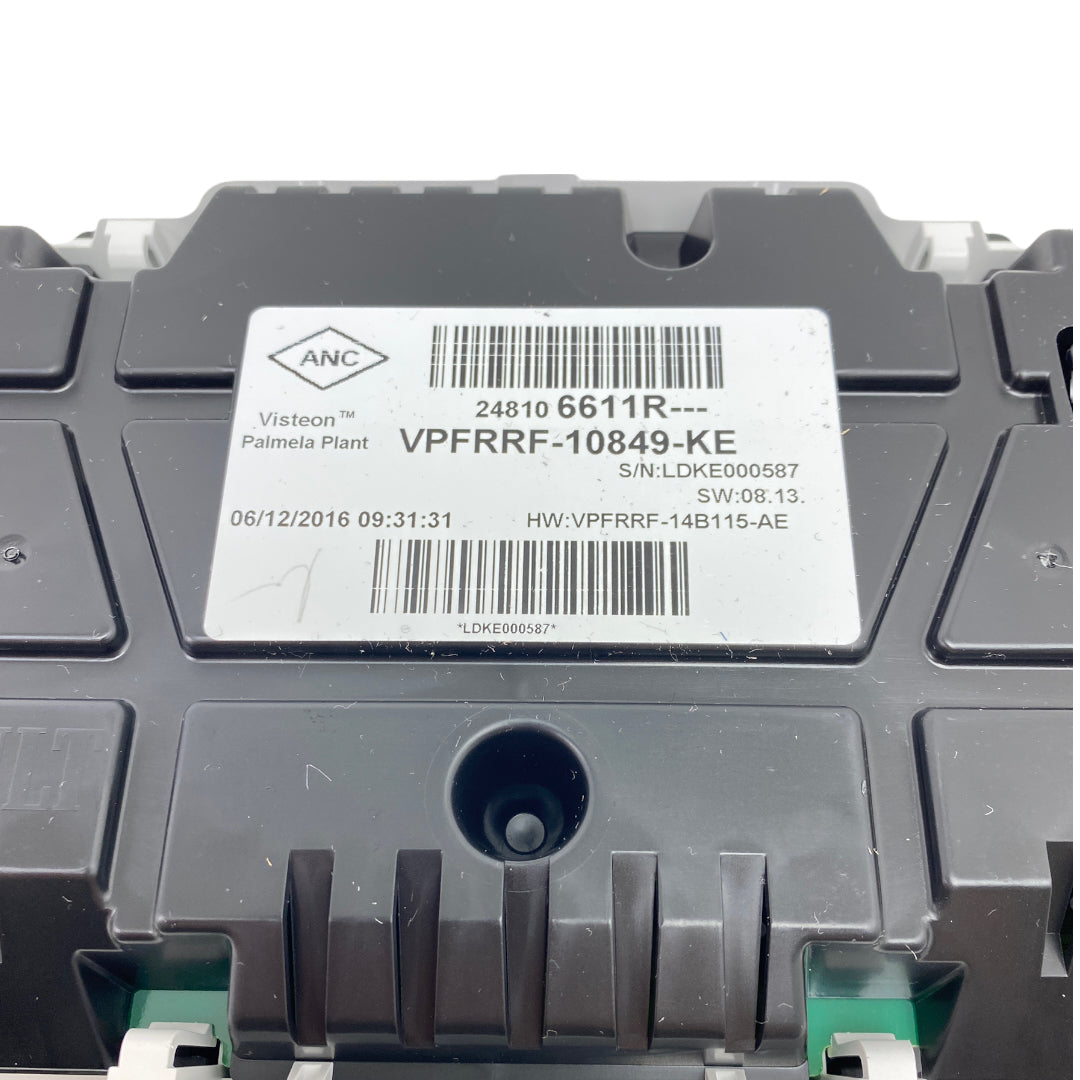 Pièce d'origine Combiné d'instruments compteur pour Renault Captur I 248106611R