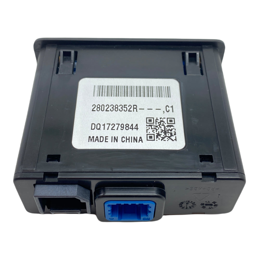 Pièce d'origine Prise USB SD AUX pour Renault 280238352R