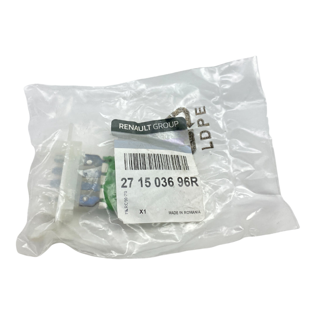 Pièce d'origine Résistance de pulseur d'air habitacle pour Dacia Duster II Sandero III 271503696R