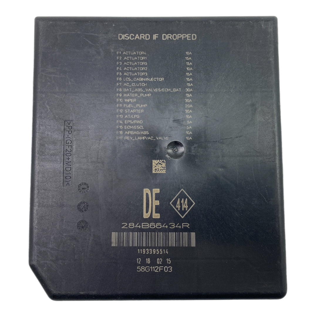 Pièce d'origine Boîte à fusibles USM pour Renault Megane IV Talisman Espace V 284B66434R
