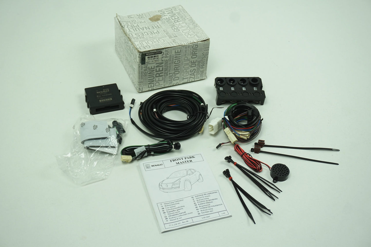 Pièce d'origine Kit de capteurs de stationnement pour Renault Kangoo II Megane II 7711238161