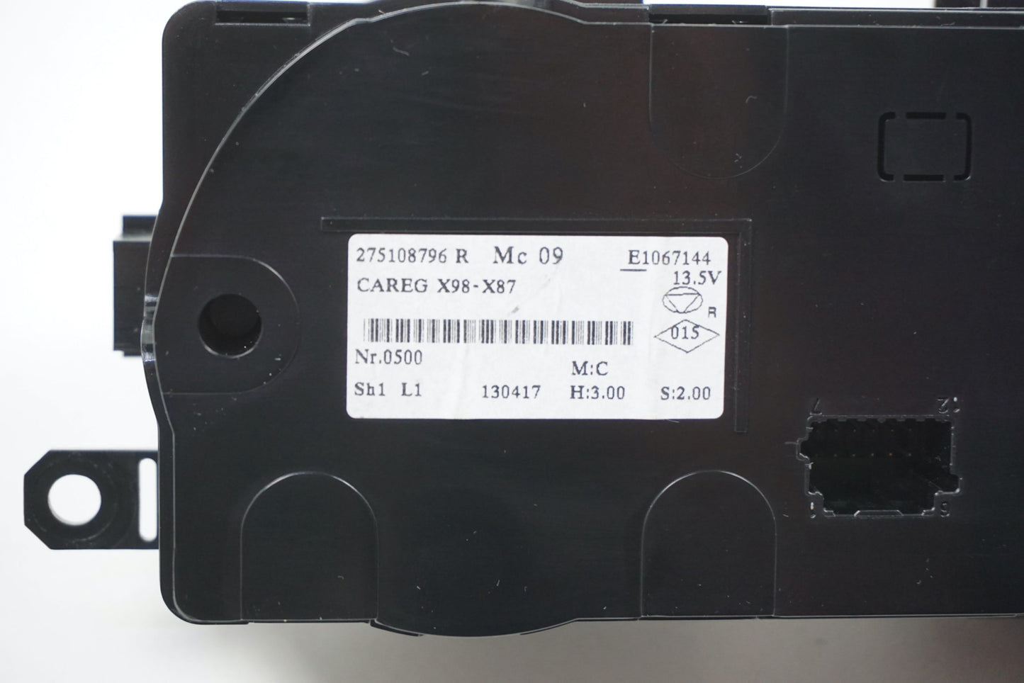 Pièce d'origine Commande de climatisation pour Renault Clio IV Captur 275108796R