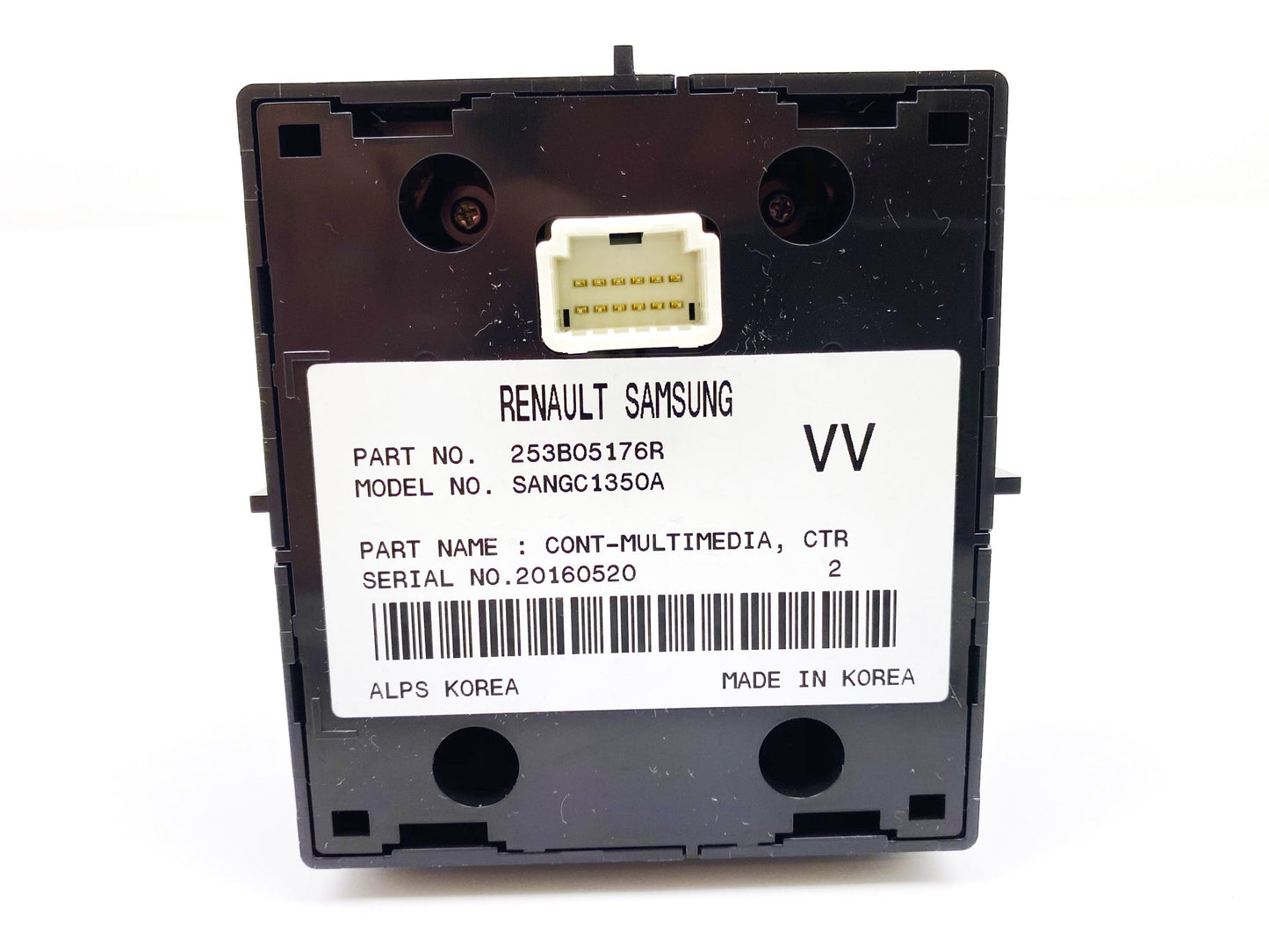 Pièce d'origine Commande radio pour Renault Megane Scenic III 253B05176R