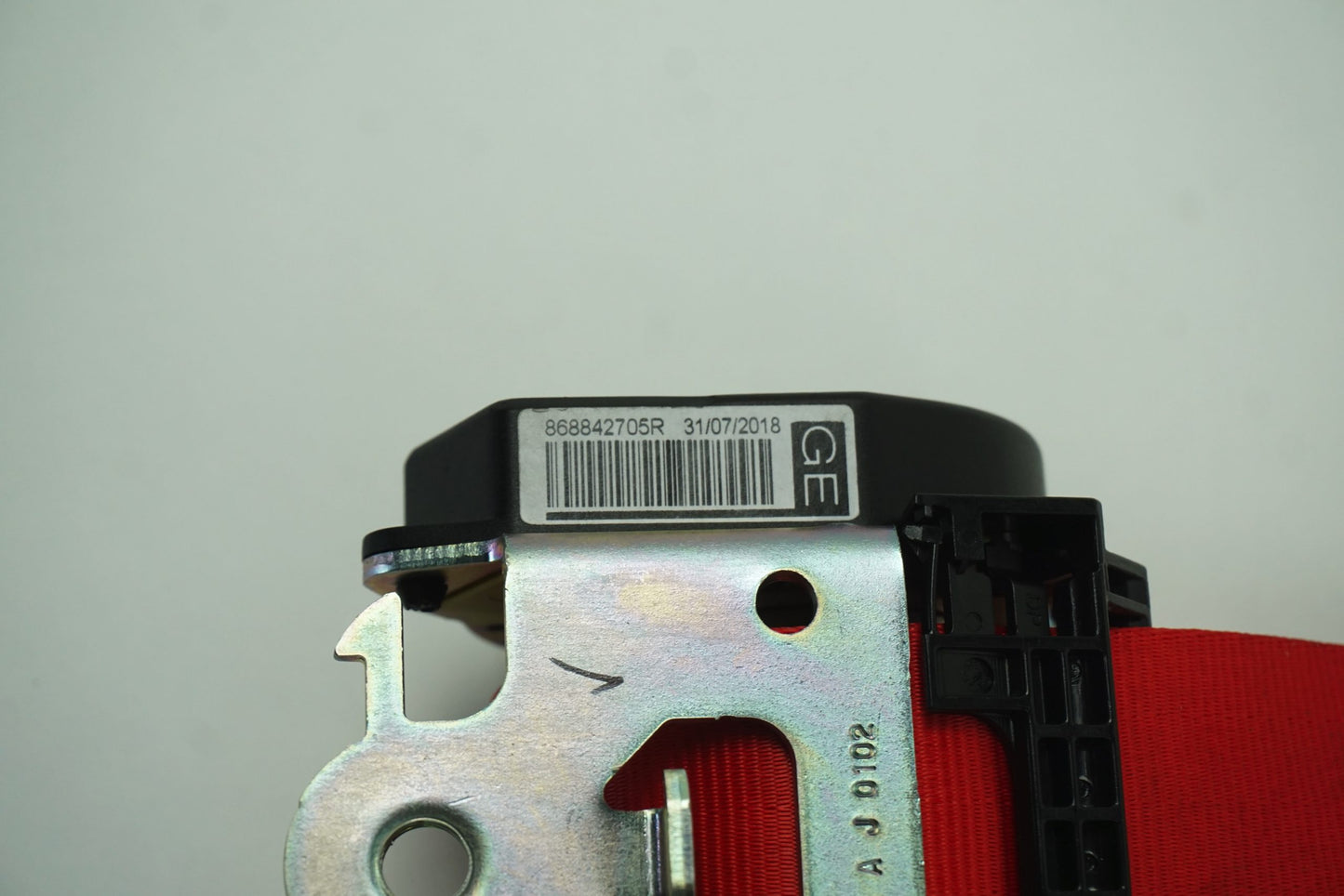Pièce d'origine Ceinture de sécurité avant droite rouge pour Renault Clio IV RS 868842705R