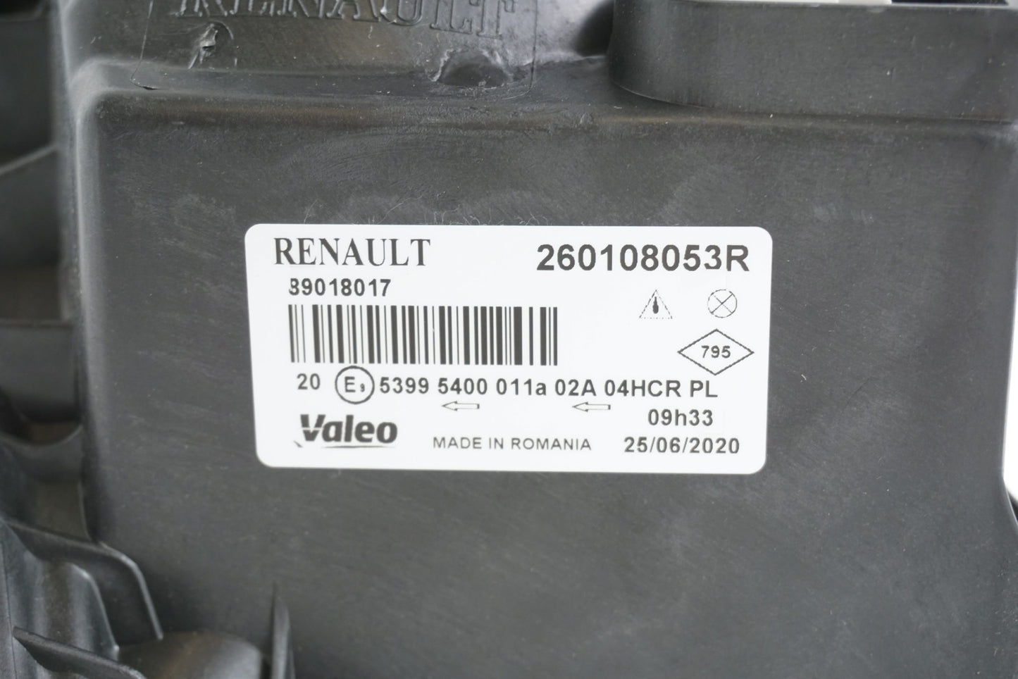 Pièce d'origine Phare droit pour Renault Megane II 260108053R