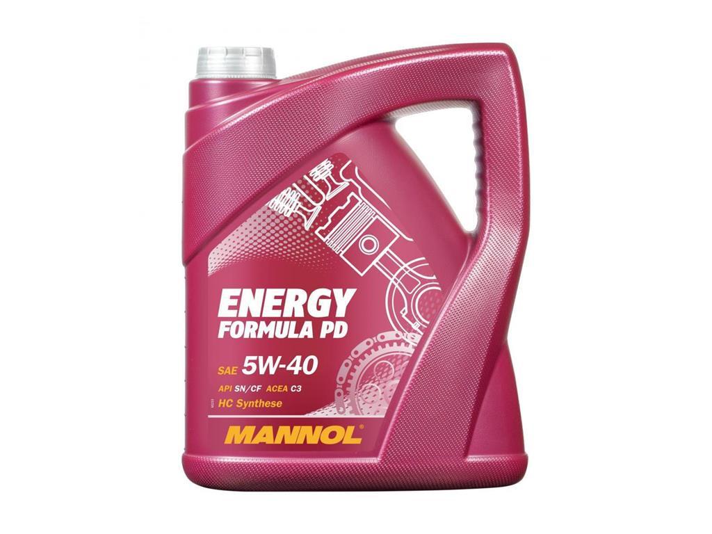 HUILE MOTEUR - 5W40 MANNOL ENERGY FORMULA PD 5L.