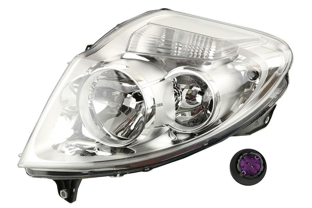 PHARE PROJECTEUR PRINCIPAL IVECO DAILY 06> H7+H1 DROIT 12>.