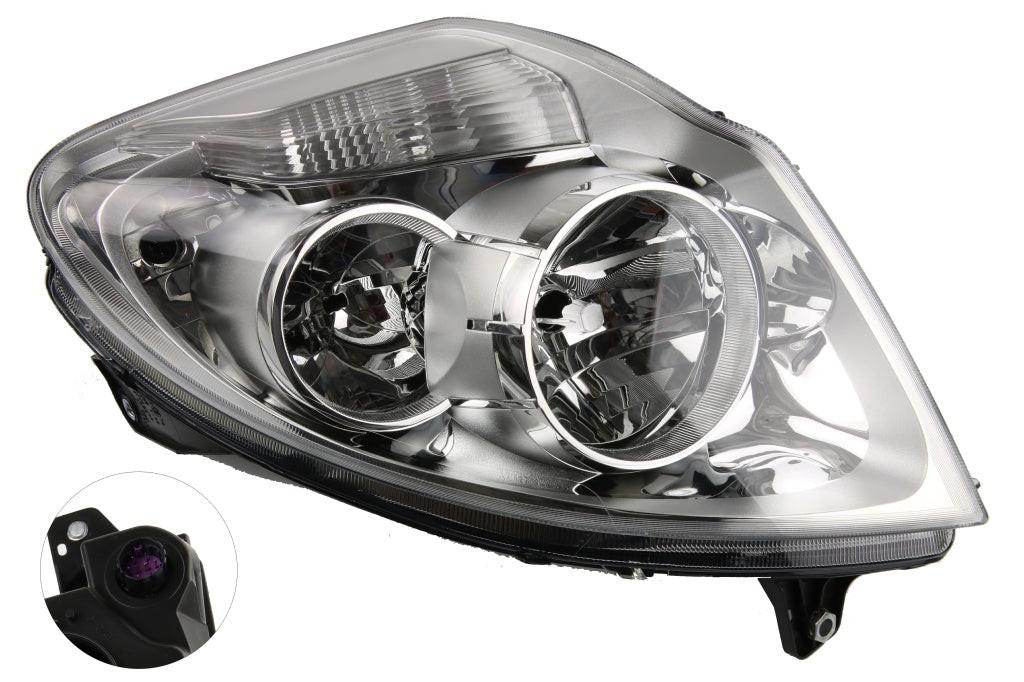 PHARE PROJECTEUR PRINCIPAL IVECO DAILY 06> H7+H1 GAUCHE 12>.