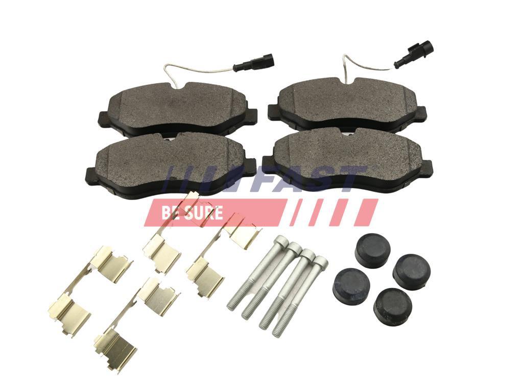 PLAQUETTES DE FREIN NISSAN CABSTAR 06> AVANT 2-CAPTEURS.