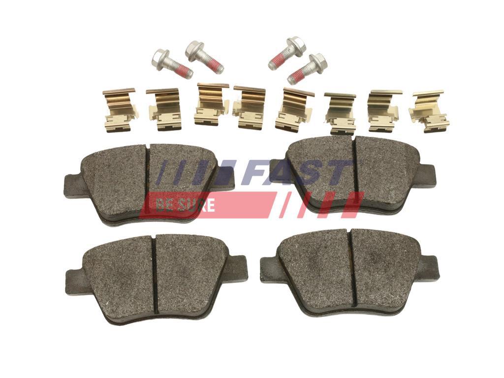 PLAQUETTES DE FREIN VW CADDY III 03> ARRIÈRE 15>.