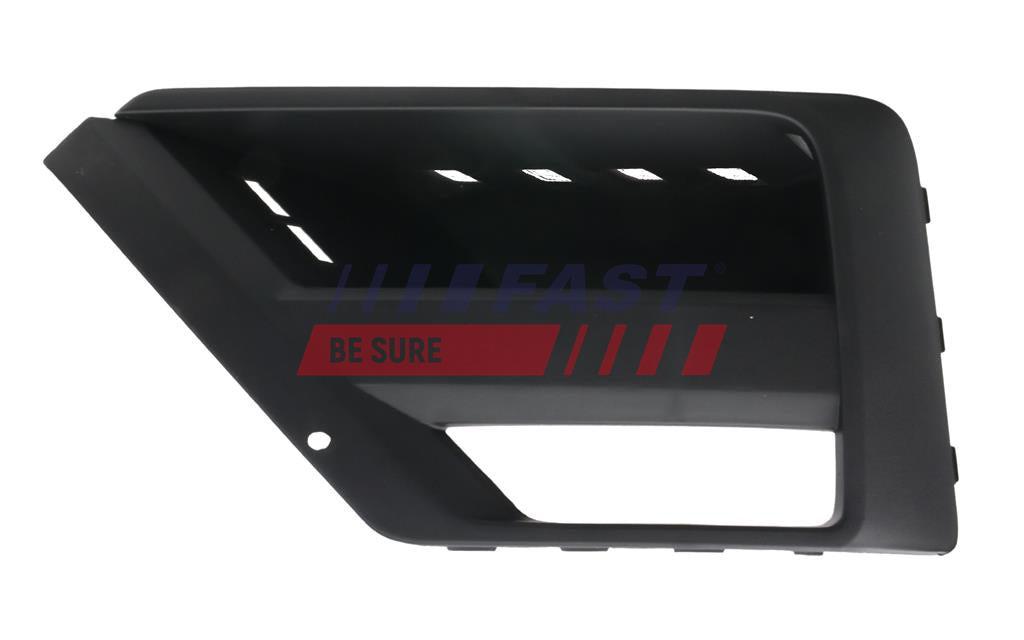 GRILLE DE VENTILATION, PARE-CHOCS VW CRAFTER II 16> GAUCHE NOIR, HALOGENES.