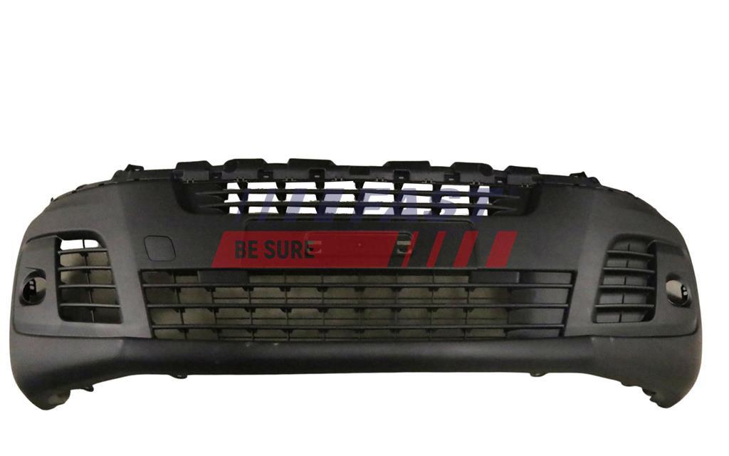 PARE-CHOCS CITROEN JUMPY 16> AVANT NOIR, HALOGENES.
