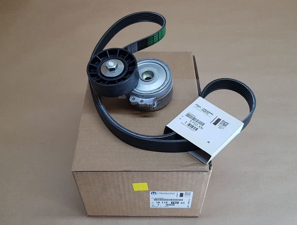 Tendeur de courroie d’accessoires d’origine PSA — Citroën / Peugeot 2.0HDI 16V 136 ch +6PK1217 — 1611278280 — photographie de la pièce