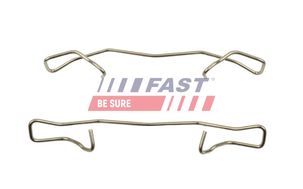 KIT D`ACCESSOIRES, PLAQUETTE DE FREIN À DISQUE FORD TRANSIT CONNECT 13> ARRIÈRE 175X110MM ATE.