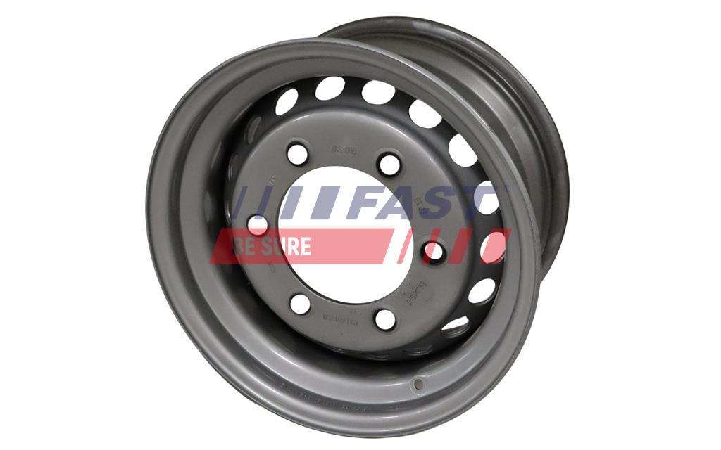 JANTE MERCEDES SPRINTER 18> 907/910 D`ACIER GRIS 8.5J X 16"| ET63 | 6 X 205 CH161.