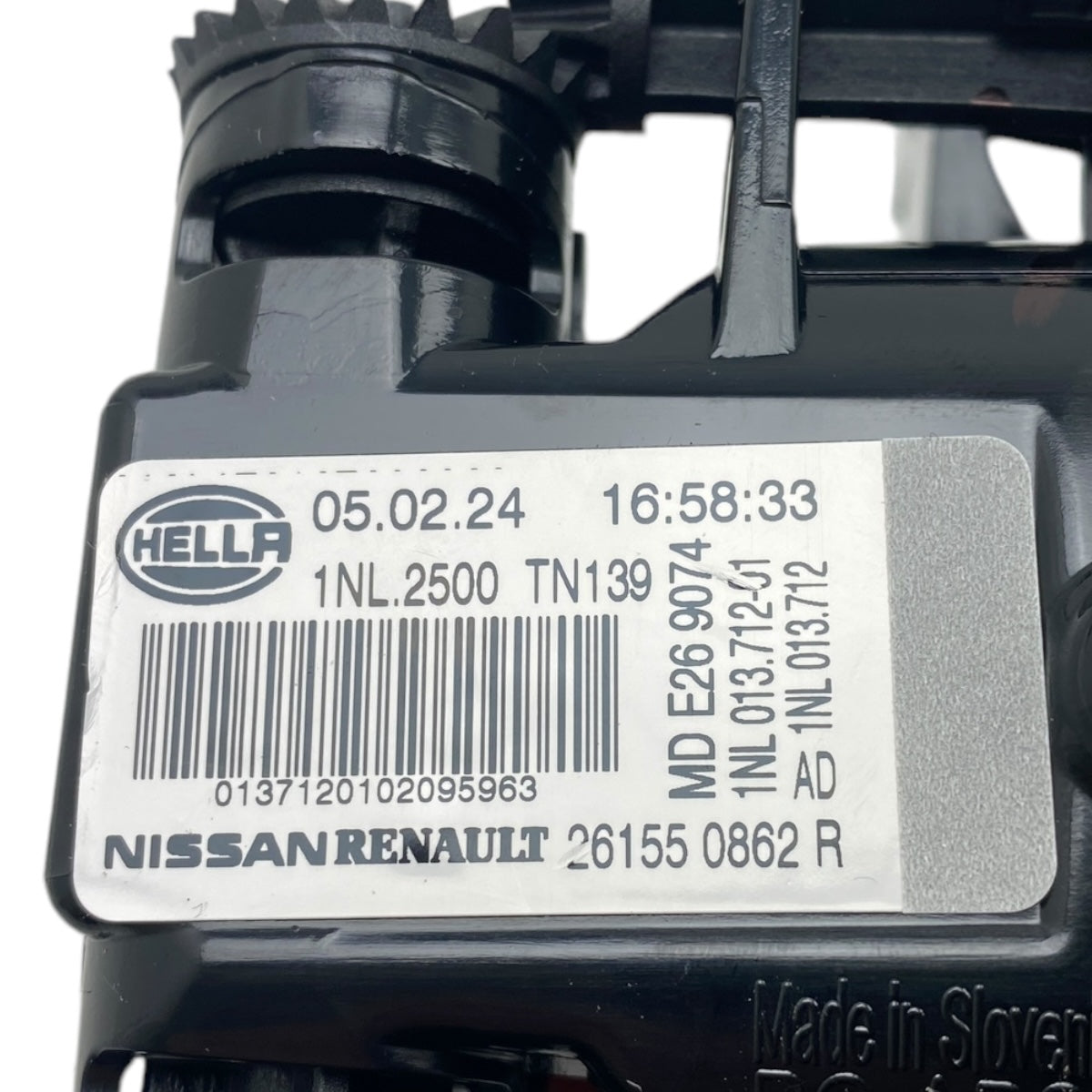 Pièce d'origine Feu antibrouillard LED gauche pour Renault Nissan 261550862R