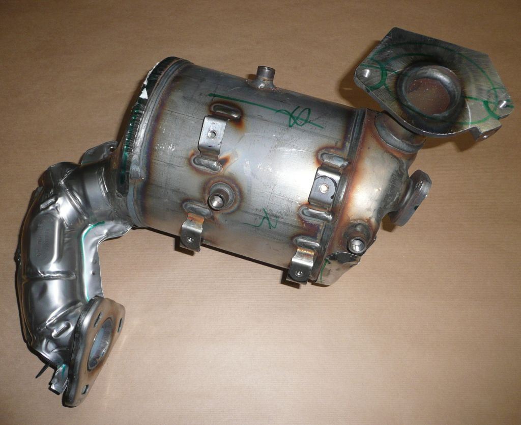Filtre à particules d’origine Renault — Trafic 16- 1.6DCI DPF — 208A03228R — photographie de la pièce