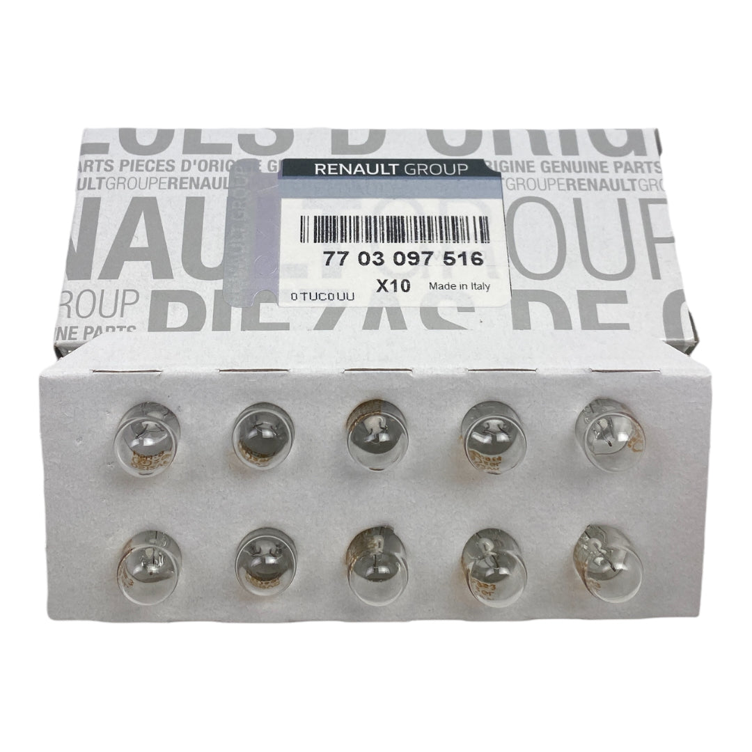 Original AMPOULES KIT 120 pièces RENAULT 7711429924