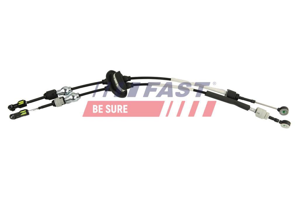 TIRETTE À CÂBLE, BOÎTE DE VITESSE CITROEN BERLINGO 08> KIT 1.6 HDI #1000/752+1002/673 MM.