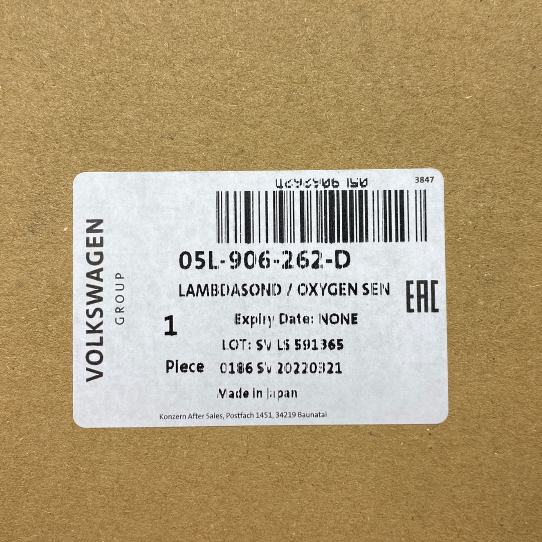 Pièce d'origine Sonde lambda pour VW 2.0 TDI 05L906262D