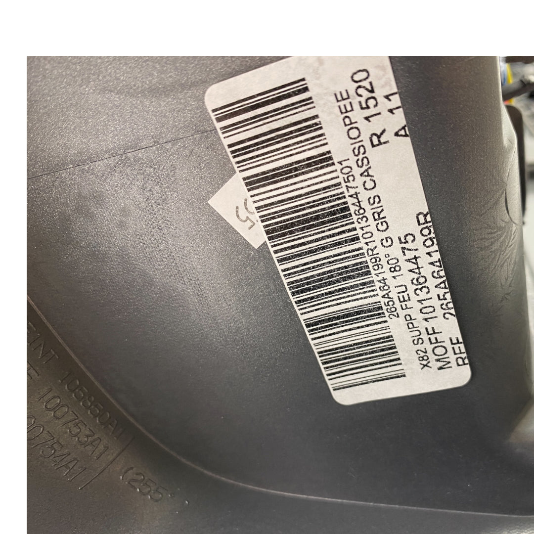 Pièce d'origine Feu arrière gauche pour Renault Trafic III Opel Vivaro B Fiat Talento Nissan NV300 265A64199R