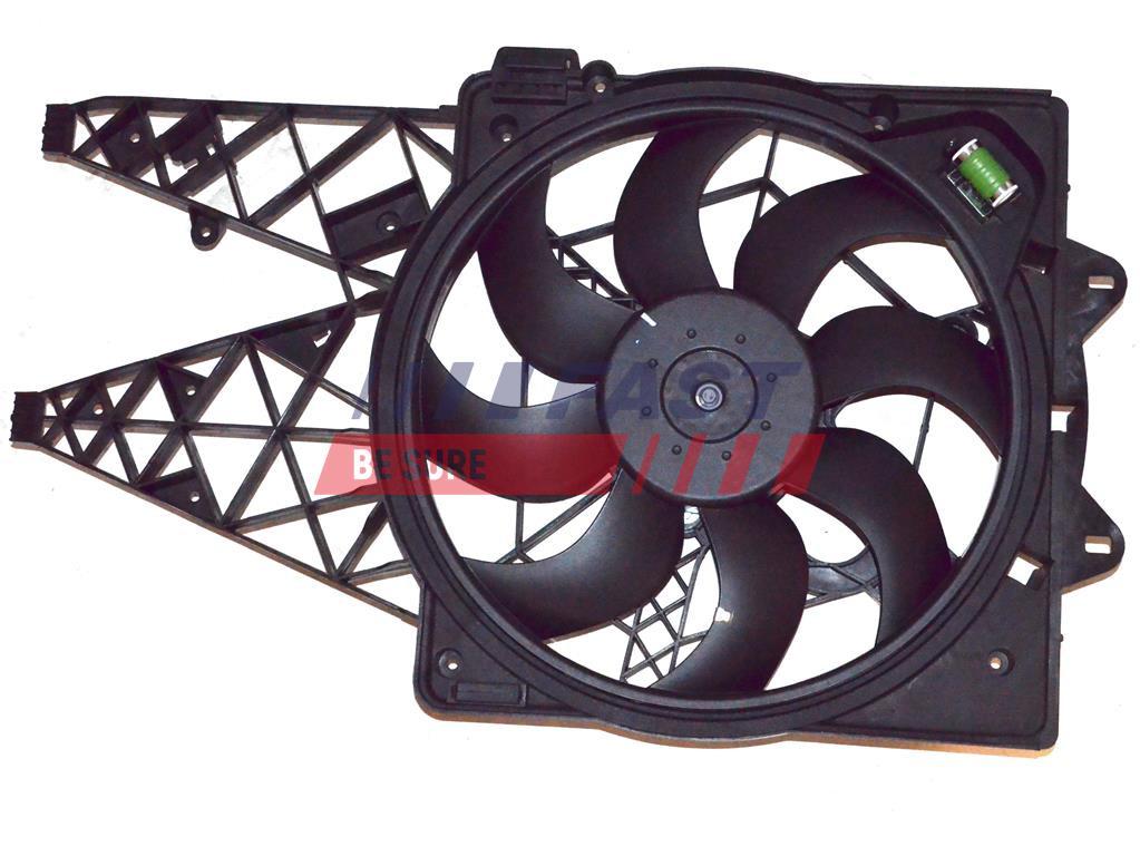 VENTILATEUR, REFROIDISSEMENT DU MOTEUR FIAT DOBLO 09> AVEC BOÎTE 1.3JTD.