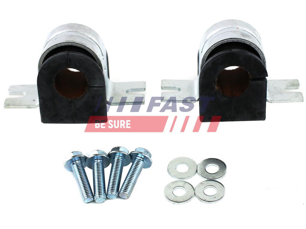 CAOUTCHOUC, STABILISATEUR RENAULT TRAFIC 01> AVANT KIT 22MM.
