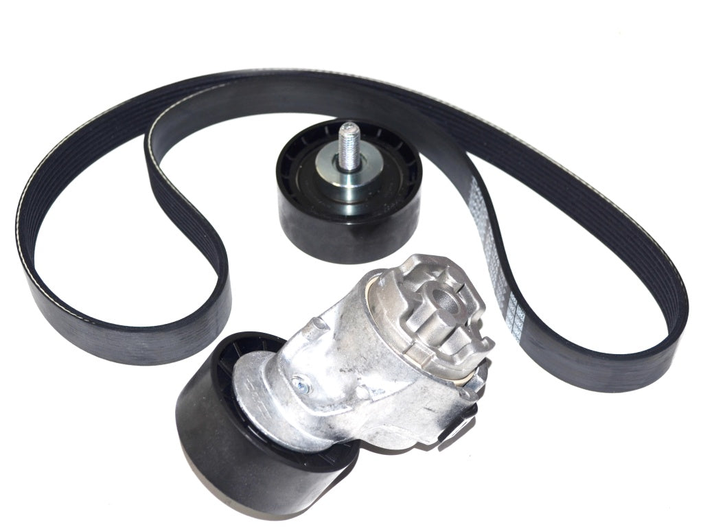 Courroie trapézoïdale à nervures avec tendeur pour Fiat Ducato 2.3 JTD 06> 7PK1076