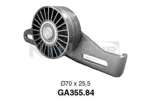 Galet tendeur de courroie d’accessoires — SNR GA355.84