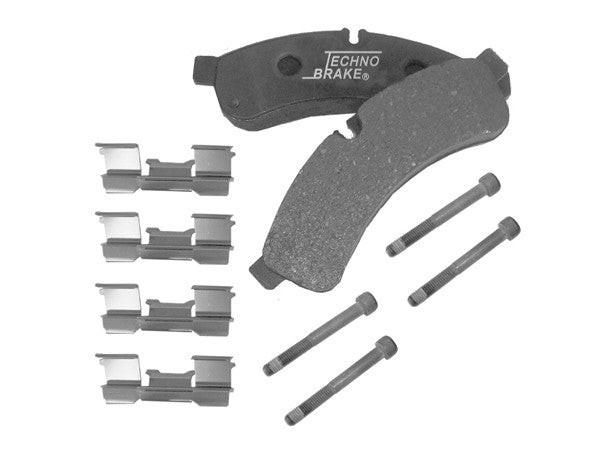 PLAQUETTES DE FREIN IVECO DAILY 06> ARRIÈRE SANS CAPTEUR 50-60-65 C15/C18.