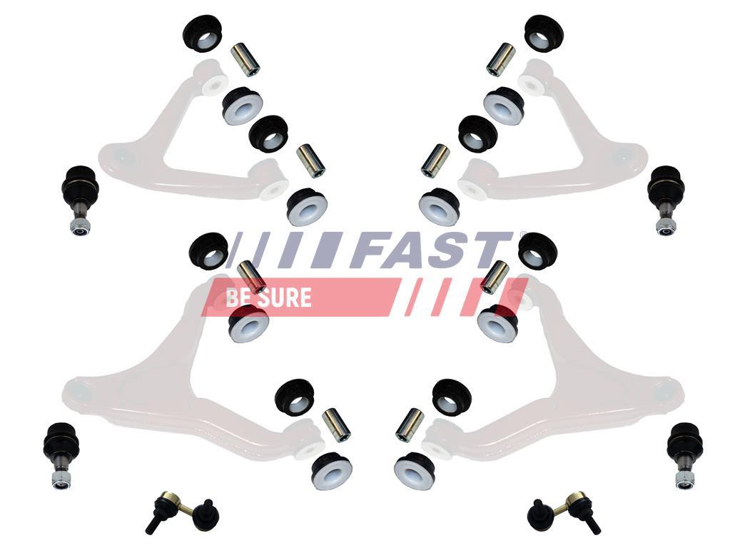 KIT DE RÉPARATION SUSPENSION IVECO DAILY 00> ESSIEU AVANT 29L/35S/35C.