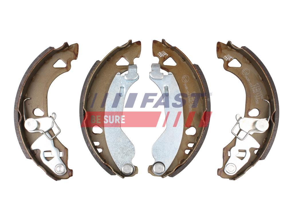 JEU DE MÂCHOIRES DE FREIN FIAT PUNTO 93> ARRIÈRE 180X30 LOCKHED.